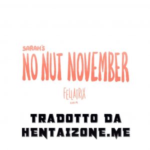 La sfida No Nut November di Sarah (1/45)